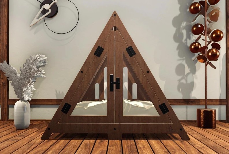 Lakota Modern A-Frame Dog Crate by WLO Lakota Modern A-Frame Dog Crate by WLO