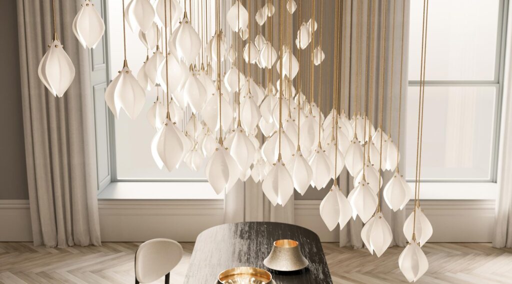 Bloom chandelier