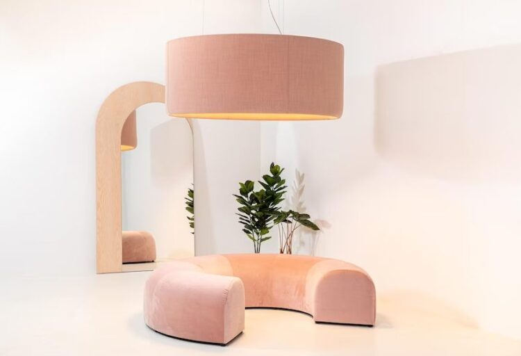 BuzziSpace peach in situ