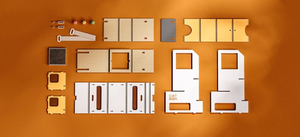 Cat Box components