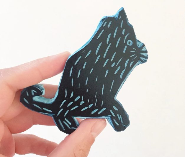 cat stamp