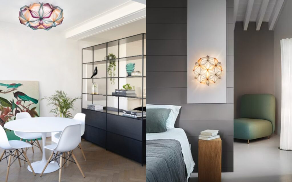 La Vie wall and ceiling lamp
