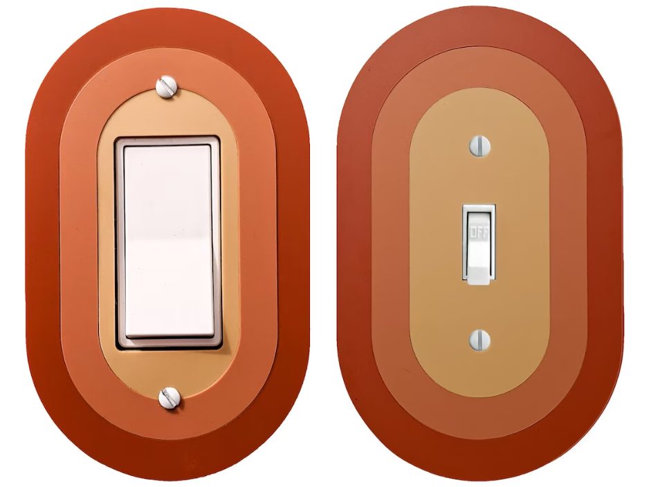 Oval Switch Plate Cover