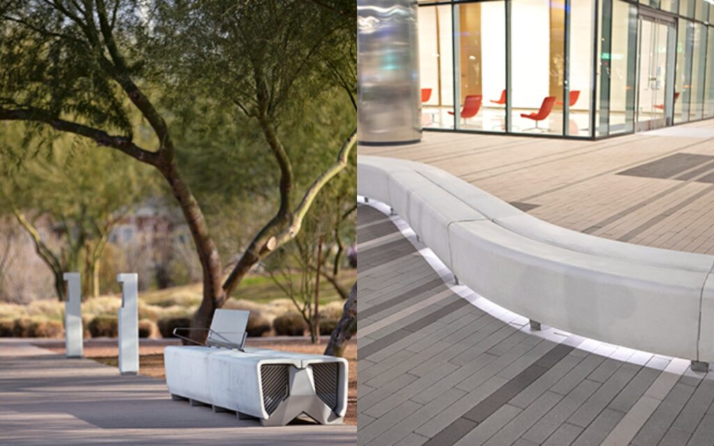 Typology Ribbon Benches