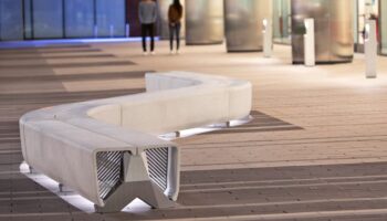 Typology Ribbon Bench by Landscape Forms Wins SIT Award