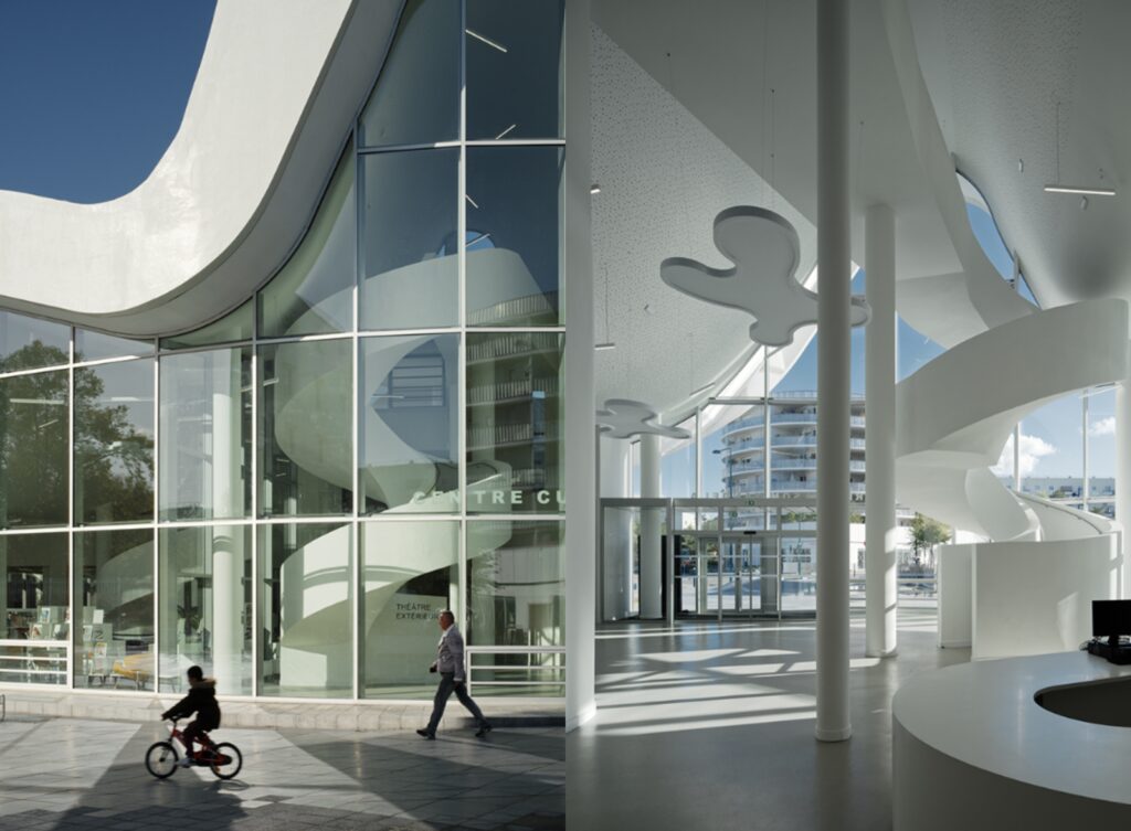 Nelson Mandela Cultural Center Pantin interior