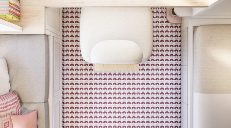 Flirt tile from above