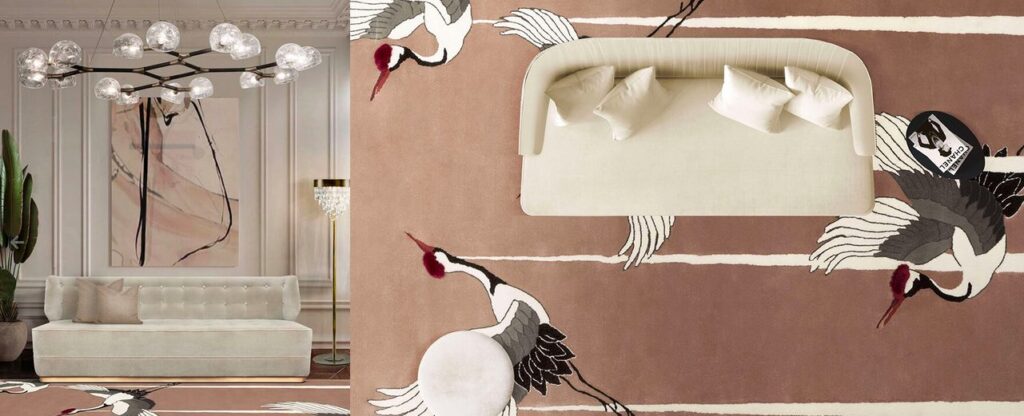 HERON rug by Rug Society in situ