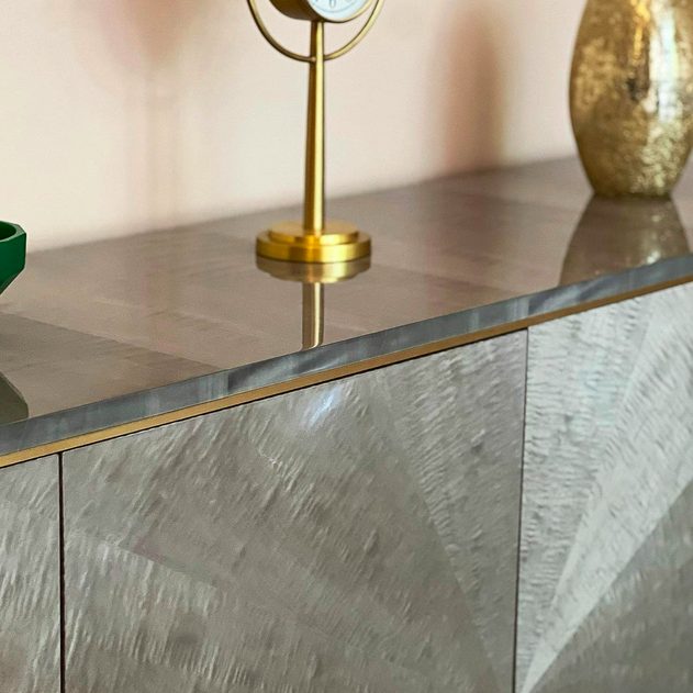 The sharp lines and elegant silhouette of the Montana Sideboard. 