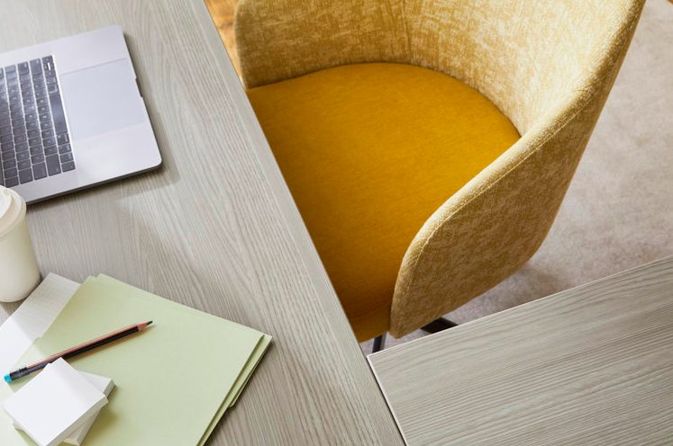 A private office option from the Greenpoint Collection