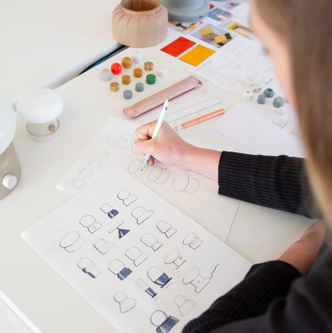 Design inspirations for Teig Lamp