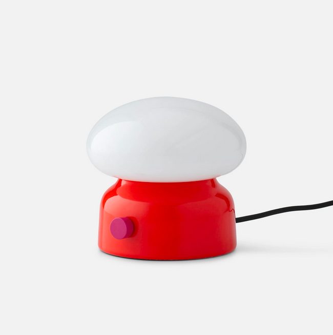 Teig Lamp in Persimmon-Gloss
