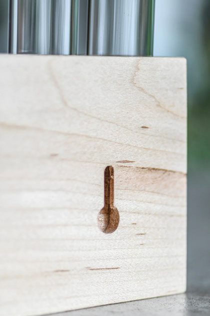 The keyhole element of a plant Cradle