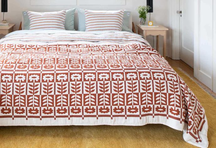 Stillwater quilt in situ