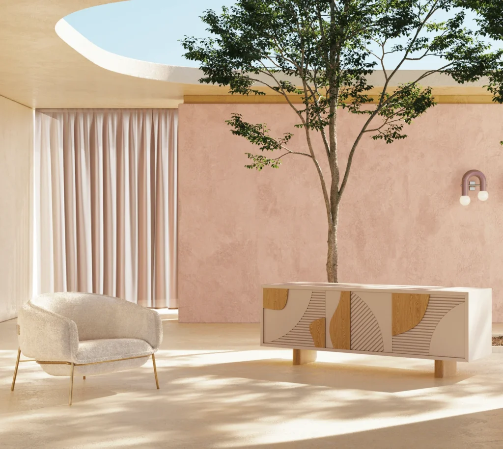 Olga Sideboard by MB Collection Olga Sideboard by MB Collection