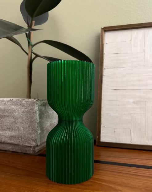 Green Eco-Friendly 3D Table Lamp
