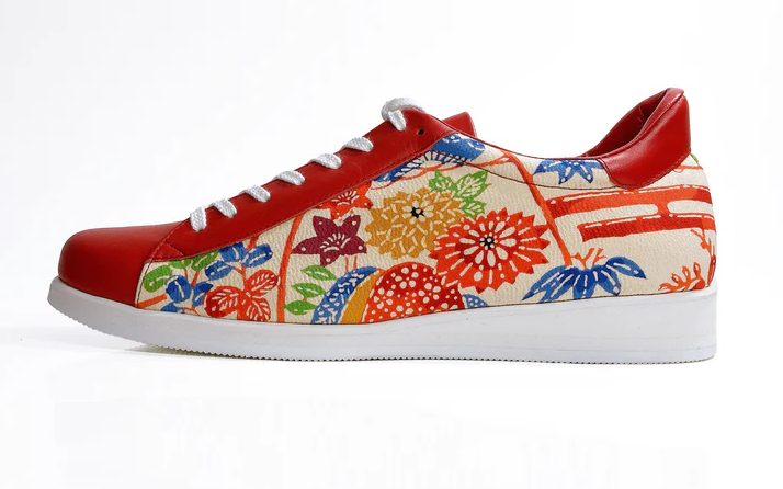 Tokyo Kimono Shoes red