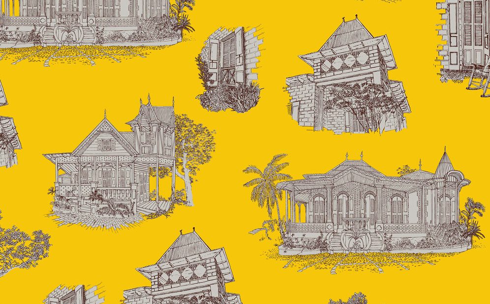 Toile des caraïbes by Yaël & Valérie Toile des caraïbes by Yaël & Valérie