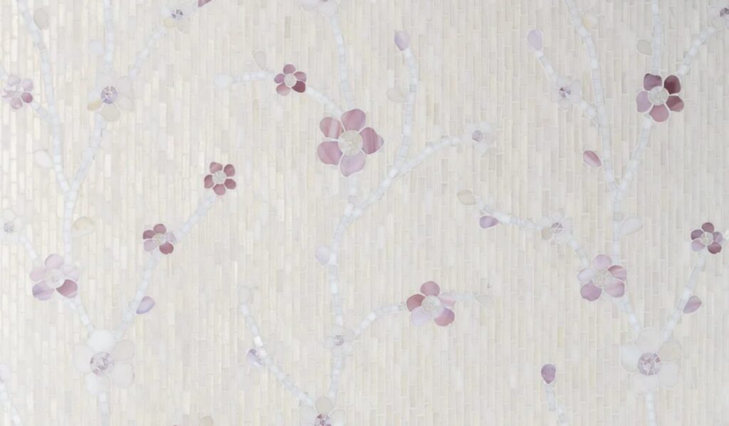 Cherry Mosaic Moonbeam