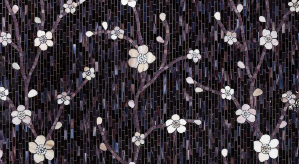 Cherry Mosaic by Artistic Tile Cherry Mosaic by Artistic Tile
