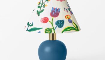 New Textile Lampshades by Svenskt Tenn