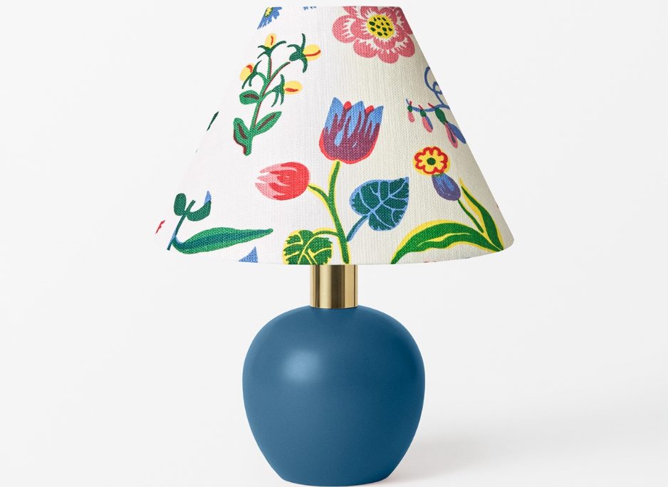 New Textile Lampshades by Svenskt Tenn New Textile Lampshades by Svenskt Tenn