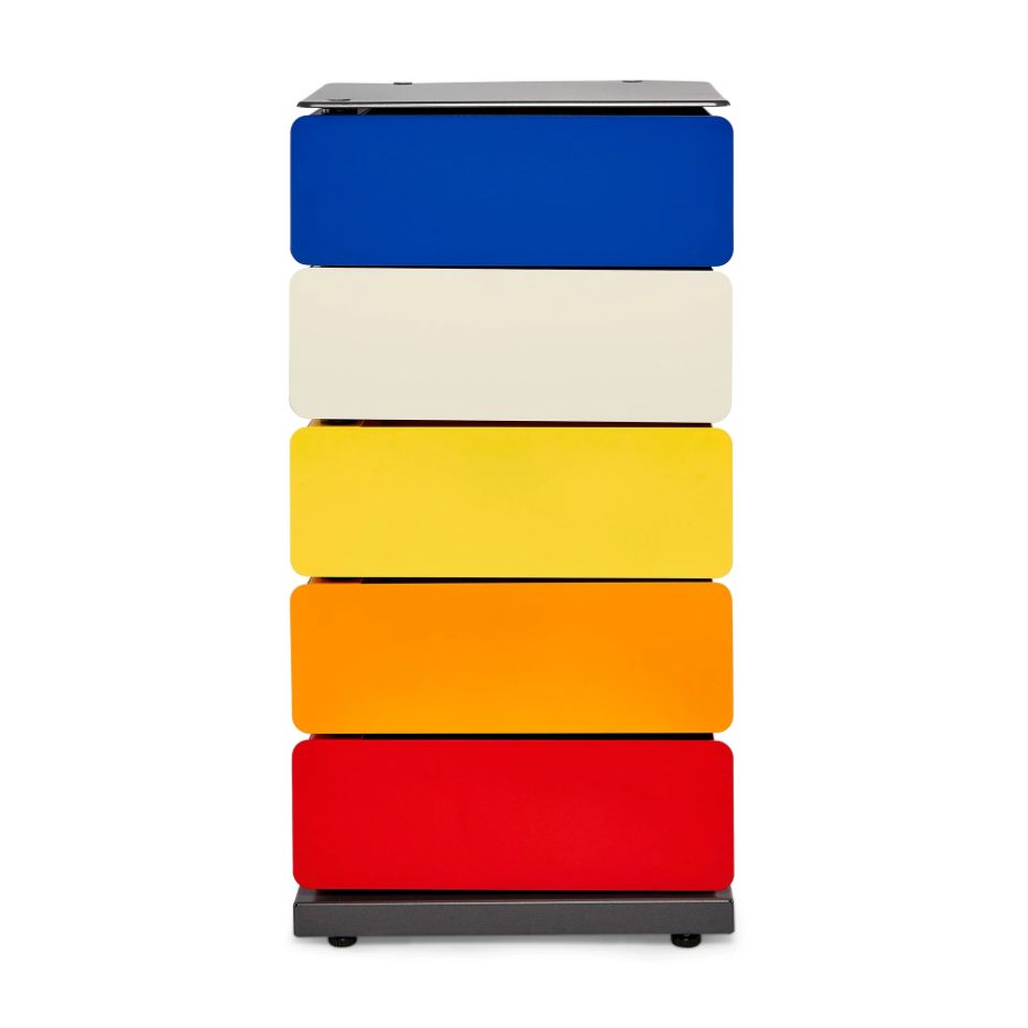 5-Drawer Pivot Cabinet