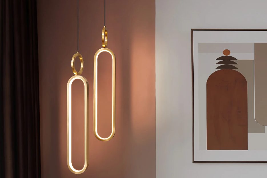 Oval Rings Pendant Light by Vakkerlight Oval Rings Pendant Light by Vakkerlight