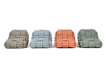 Women Designers: Nika Zupanc & Knitty Lounge Chair for Moooi