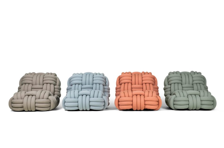 Women Designers: Nika Zupanc & Knitty Lounge Chair for Moooi