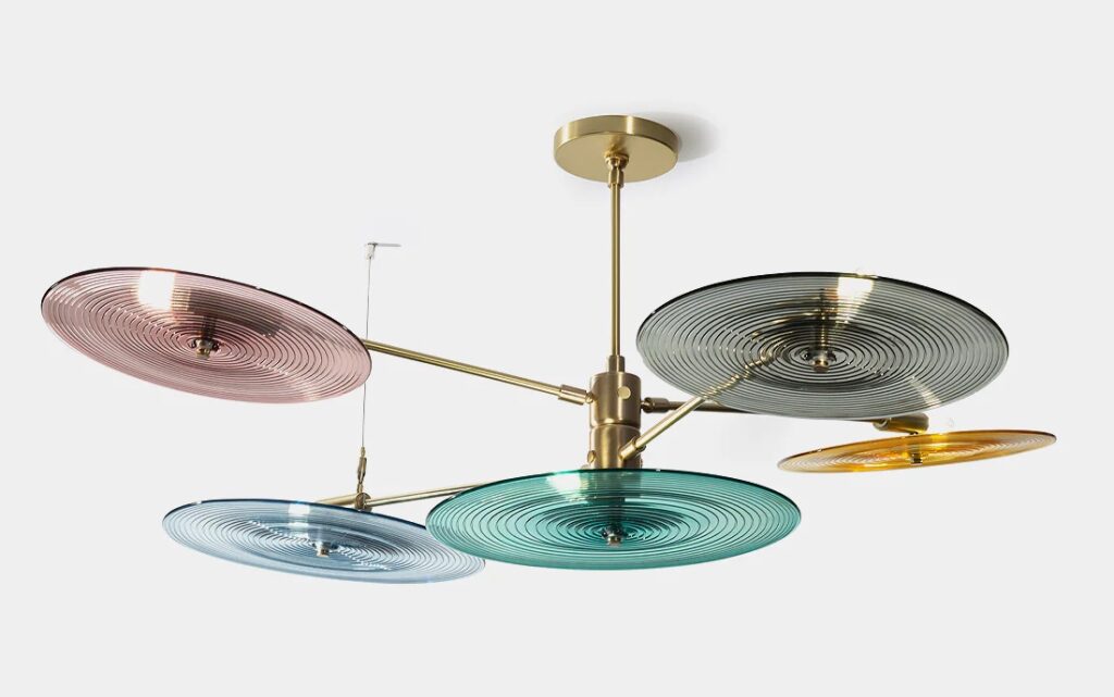 Women Designers: Tracy Glover Gets Celestial with Rondel Sconce & Constellation Chandelier Women Designers: Tracy Glover Gets Celestial with Rondel Sconce & Constellation Chandelier