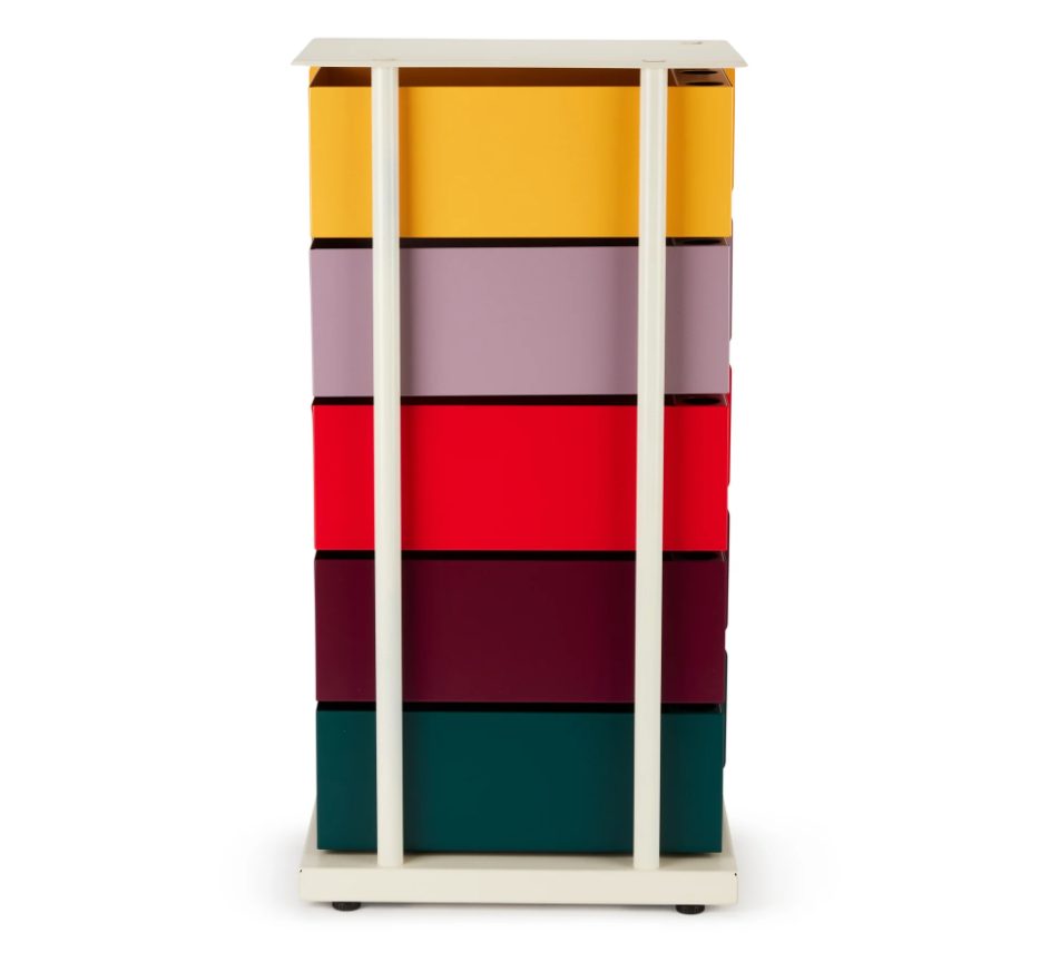 5-Drawer Pivot Cabinet