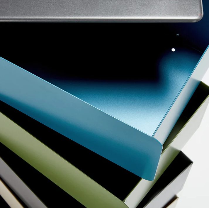 5-Drawer Pivot Cabinet detail