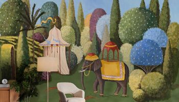 Fantastic Flora & Fauna: Wallpaper Murals by Anastasia Salem