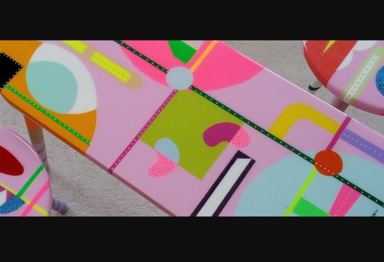 epoxy tables by Kagan