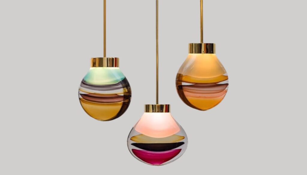 Infusion Pendants by Jamie Harris for Todd Merrill Studio