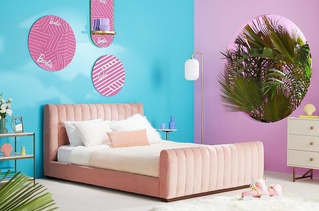 Barbie x Joybird bed
