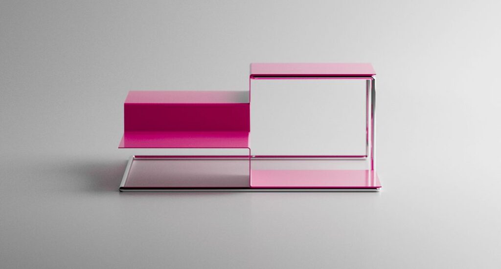 Side view of Barberry Coffee Table