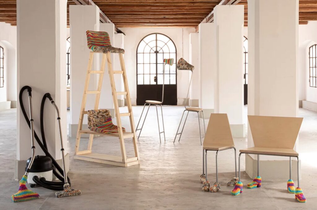 Bias-Unbias collection of whimsical furniture