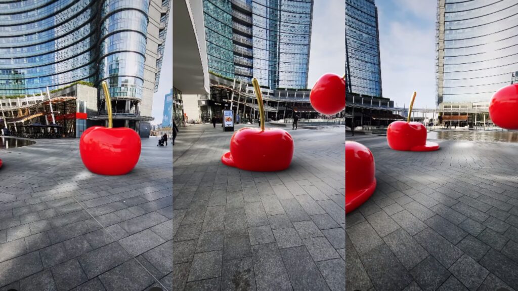 Cherry Me Up installation at Salone