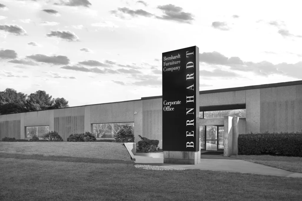 Bernhardt's corporate headquarters in North Carolina