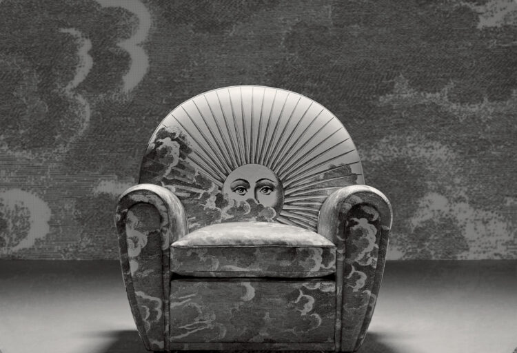Fornasetti x Poltrona Frau armchair