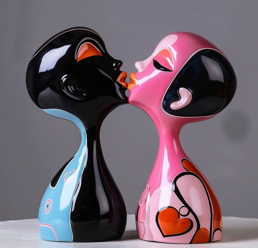 Global Love sculpture