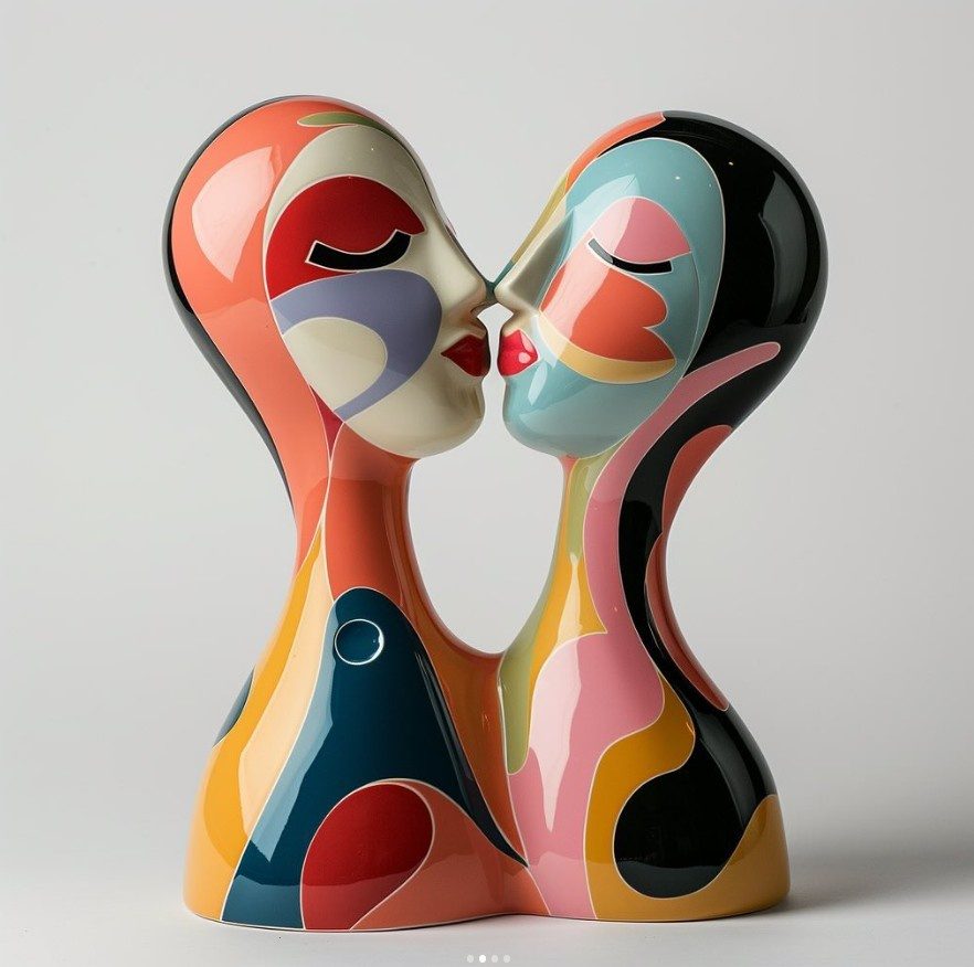 Global Love sculpture