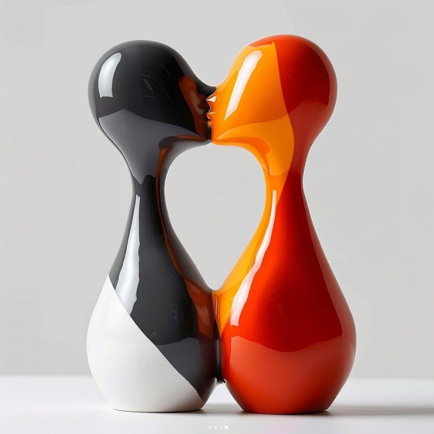 Global Love sculpture