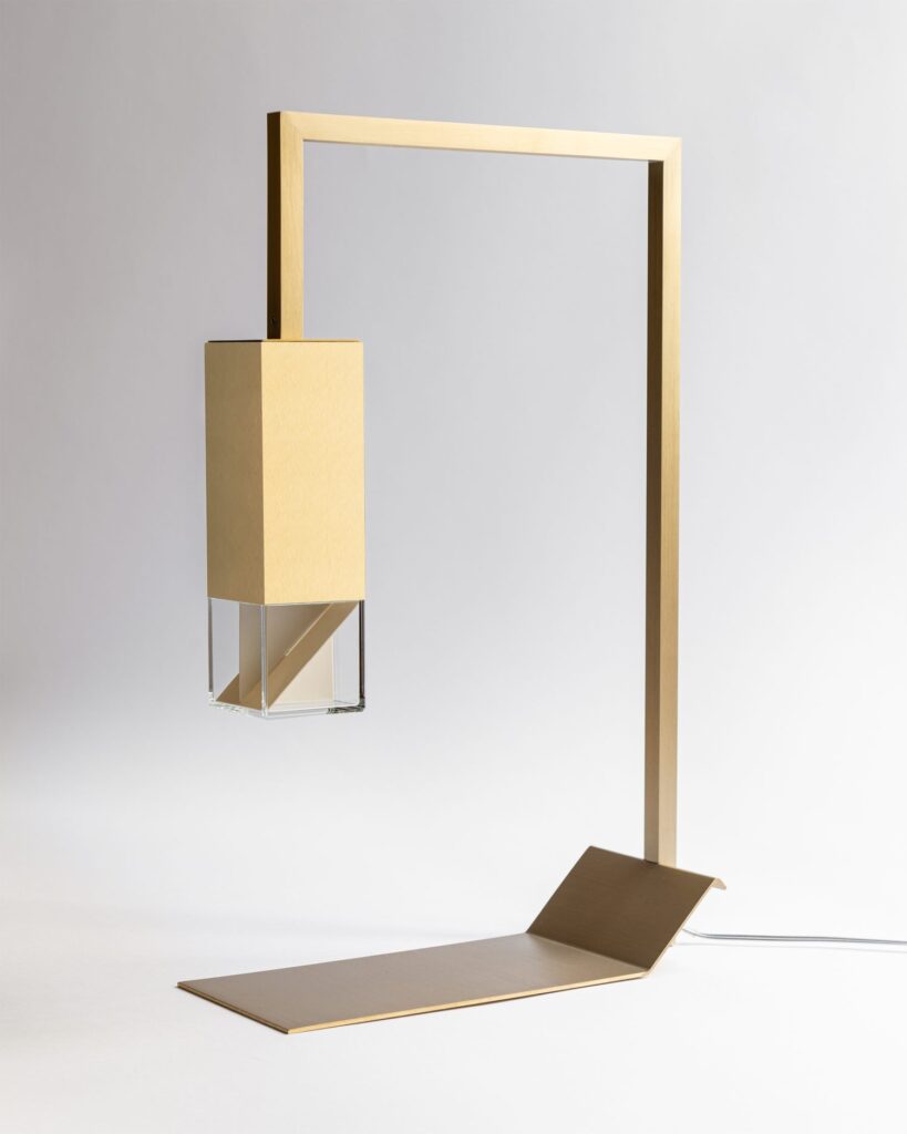 Beautiful brass lamp