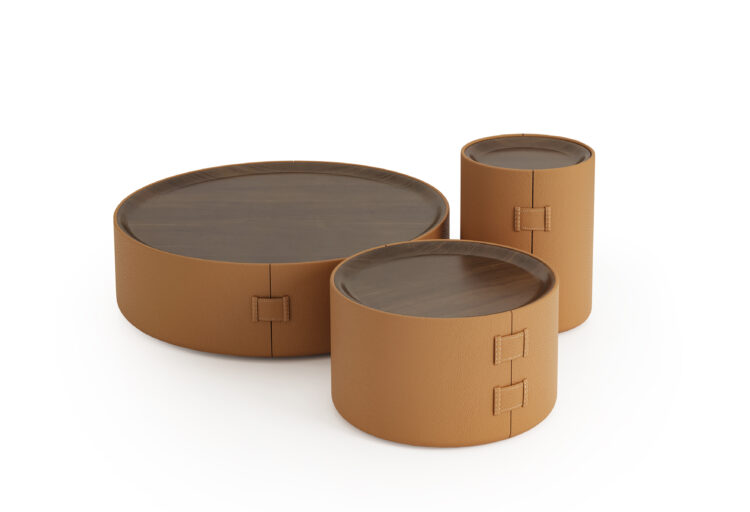 Atelier coffee tables from Turri