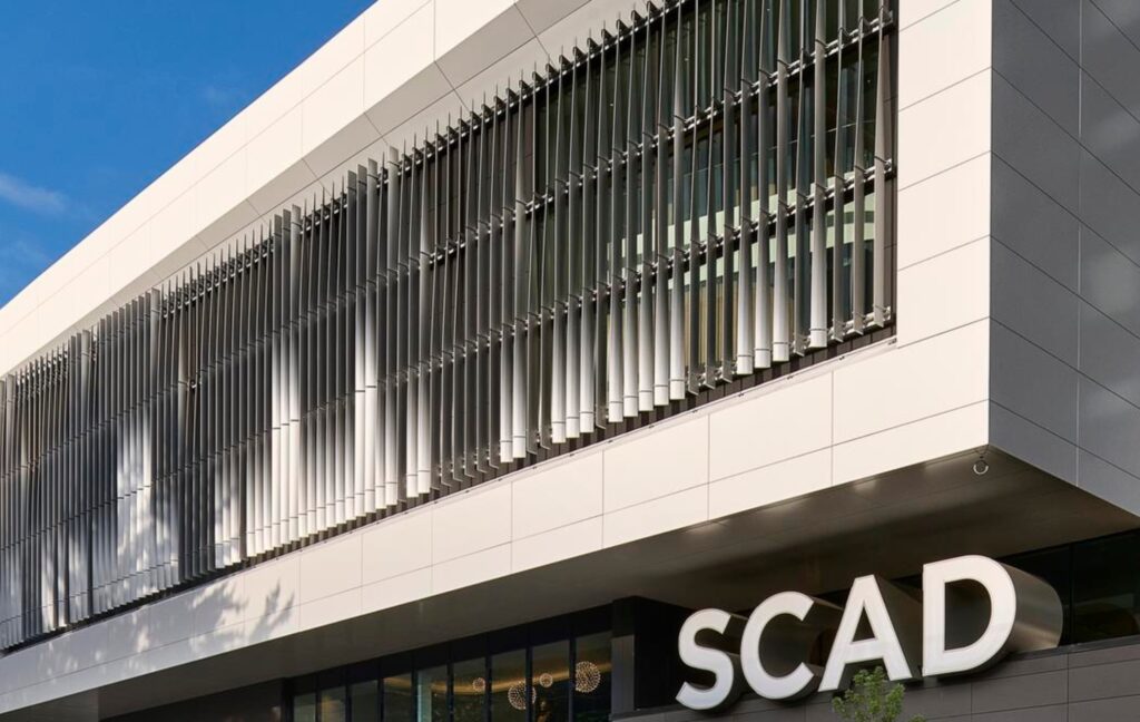SCAD Twisted Sunshade