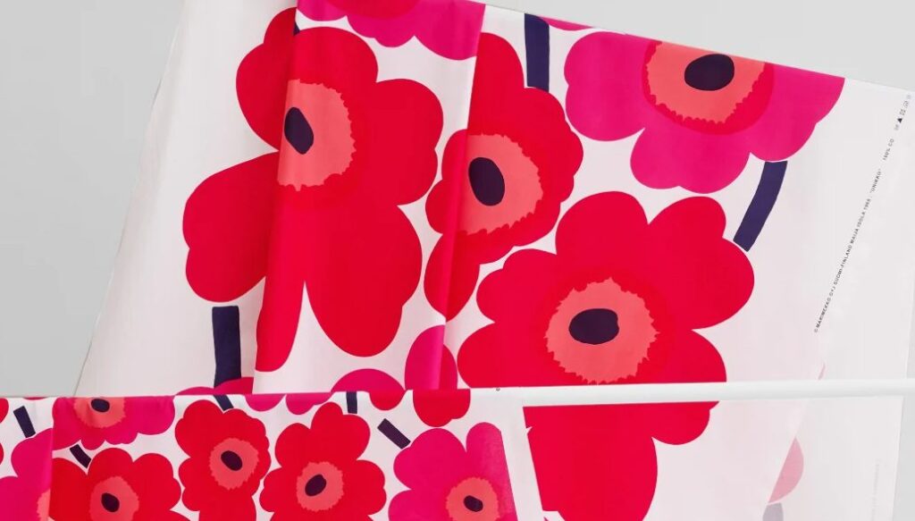 Unikko fabric