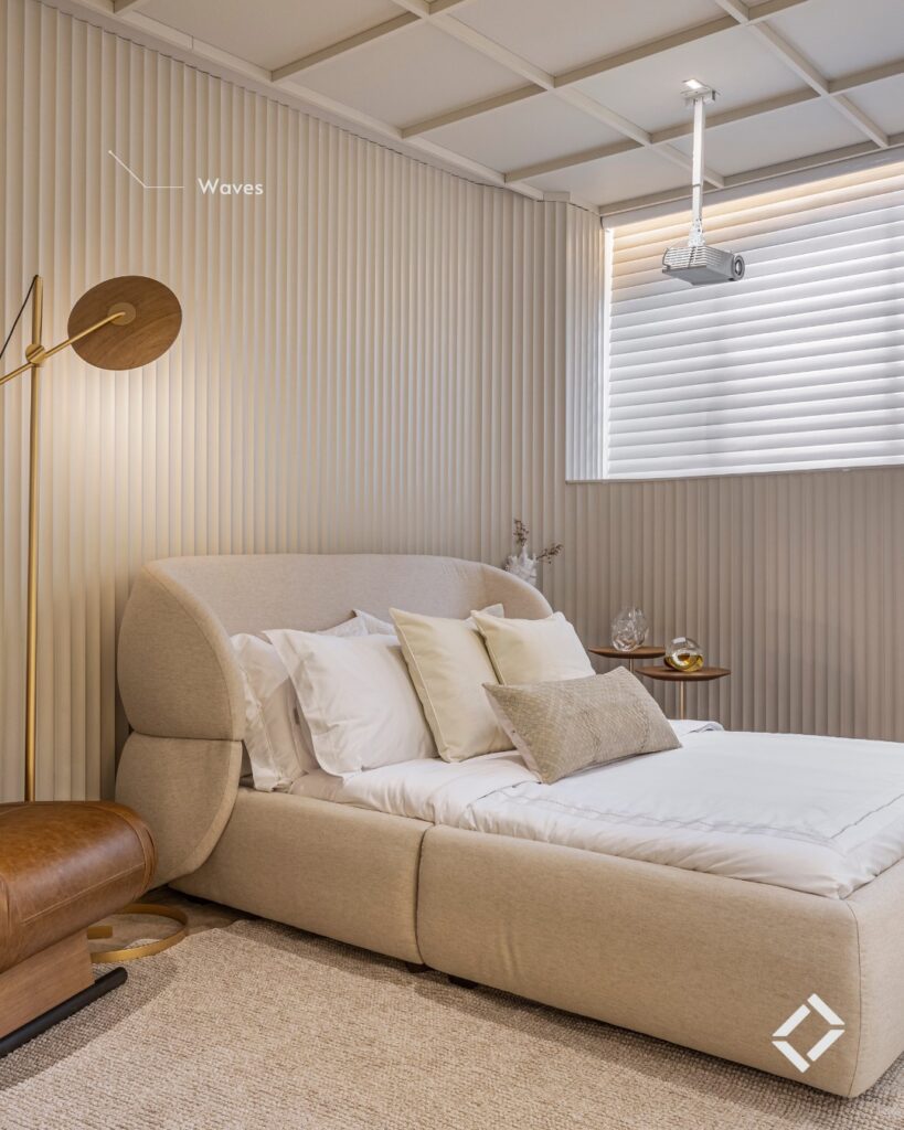 Santa Luzia Waves wall paneling